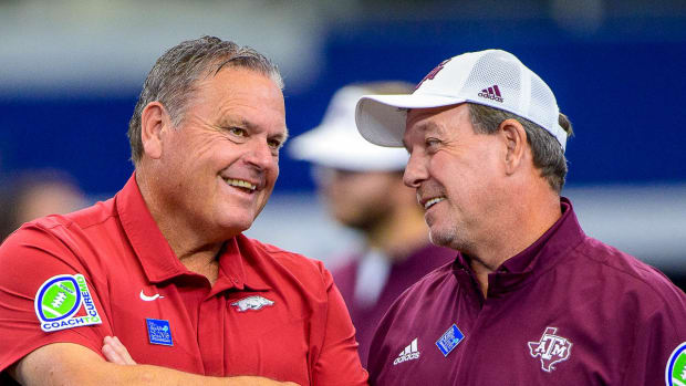 Sam Pittman-Jimbo Fisher